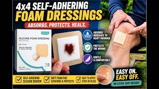 Best Wound Dressing? Dimora 4x4 Silicone Foam First Aid Pad Review