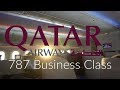 Qatar Airways 787 from Istanbul's amazing new airport