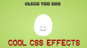Css Egg Animation | cool css effects 2019
