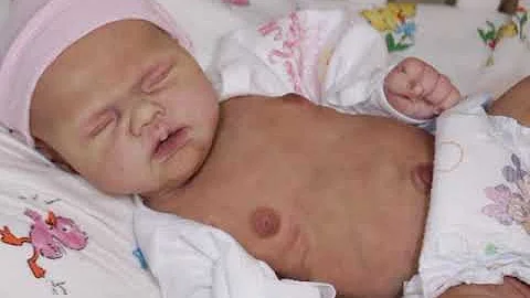 Closer look| Silicone baby Jolie by Sylvia Manning
