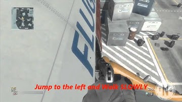 MW3 : How To Get On Top Of Plane In Terminal EASY Tutorial!