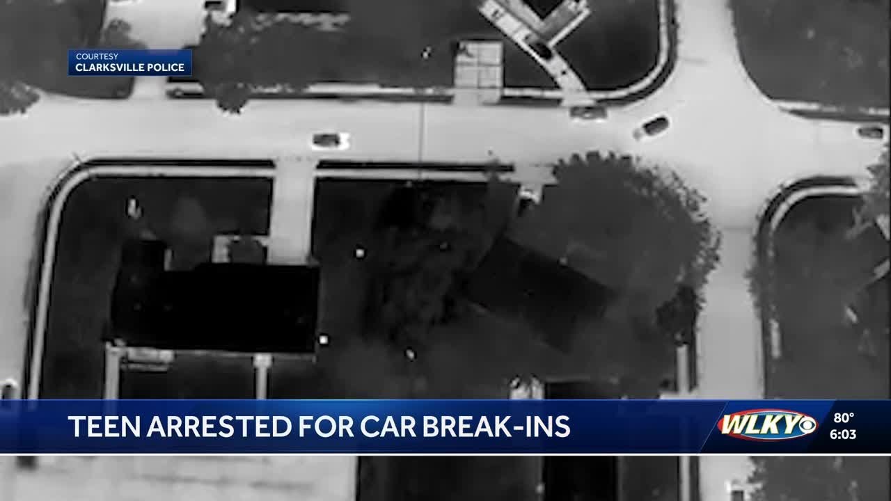 Clarksville teen arrested for breaking into cars - YouTube