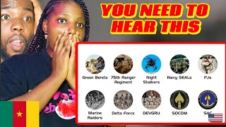 African Couple Reacts to “Every U S  Special Operations Unit Explained”