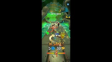 Crash On The Run - Nitro Mini Robot (Gameplay)