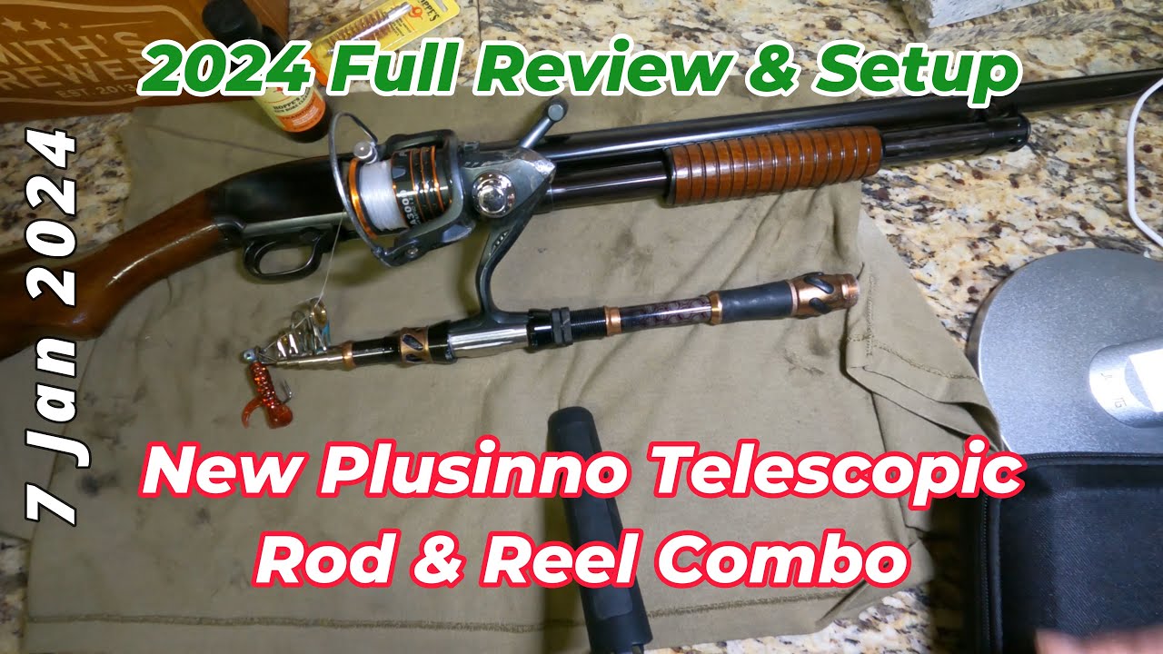 Plussino Fishing Rod Rack Install and Demo 