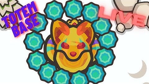 Taming.io - COME HELP BUILD MASSIVE TOTEM BASE!  [Live Stream] #iogames #tamingio