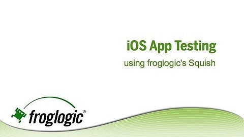 Squish for iOS demonstration