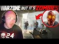 WARZONE BUT IT'S ZOMBIES! 24 KILLS IN SOLOS!