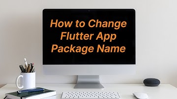 How to change flutter app package name?