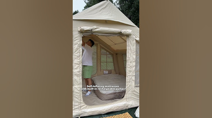 Inflatable Tent for Glamping