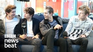 Video thumbnail of "The Vamps: Sex or Chocolate? | BBC Newsbeat"