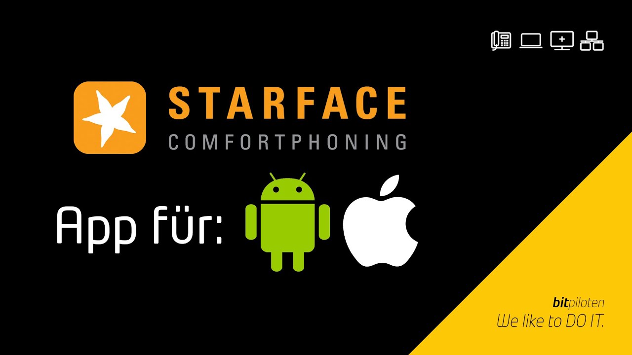 STARFACE App für Mobiltelefone einrichten - YouTube