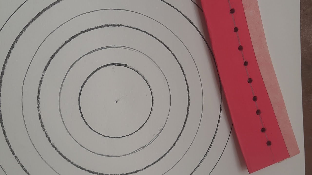 How To Draw A Circle Without A Compass How to draw circle without compass ||easy circle drawing || easy tips