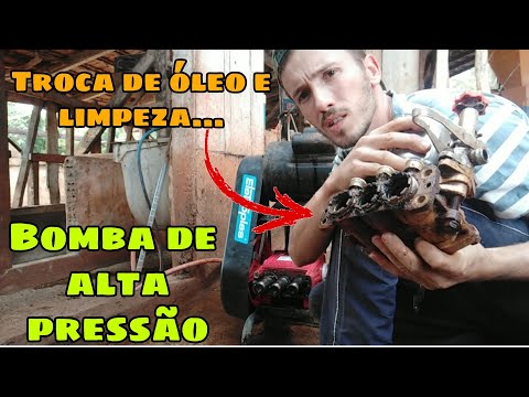 Vídeo: Uma bomba de lavagem a pressão contém óleo?