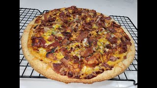 Cook with Me || Spicy BBQ Chicken and Bacon Pizza