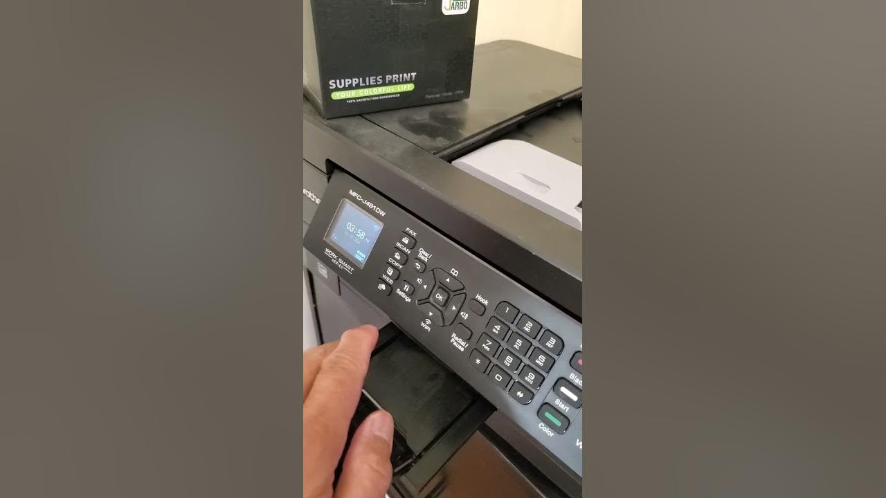 How to clean brother mfc print heads youtube