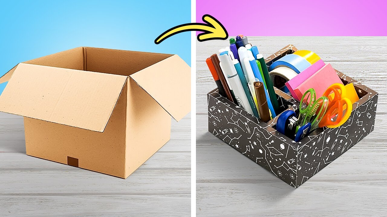 Fantastic Cardboard Crafts For Your Home