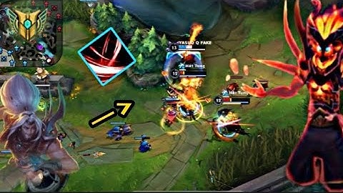 YASUO Q FAKE những pha Combo E Q Flash ảo diệu mãn nhãn người xem.