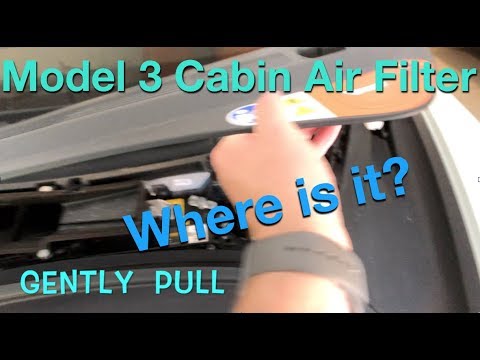 Tesla Model 3 Pre Air Filter for intake to protect cabin filter easy  install 