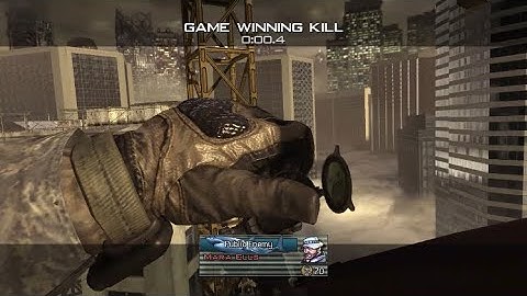 IW4X Scar-H Shotgun Moni Nac To WA2000 Canswap Craneshot