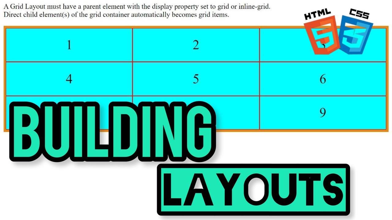 Building Layouts | HTML & CSS - YouTube