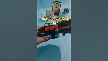 Satisfying Rubik’s Cube Loop 🔄 | Relaxing Cube ASMR