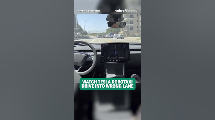 Tesla's self-driving taxis appear to violate traffic laws, videos show
