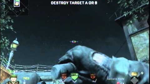 Ballistic Knife Across HEAD SHOT !!!