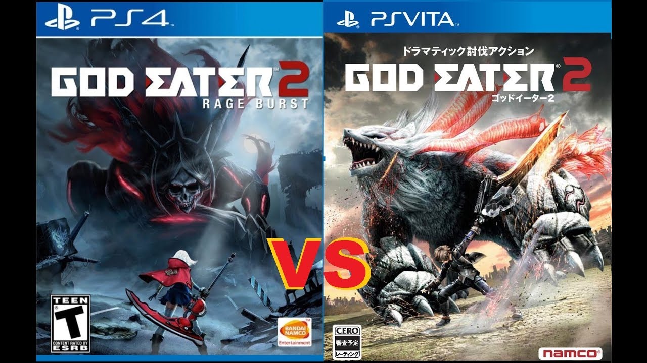 God Eater 2 Vs God Eater 2 Rage Burst Psp Vs Ps4 Pc Graphics Comparison Youtube