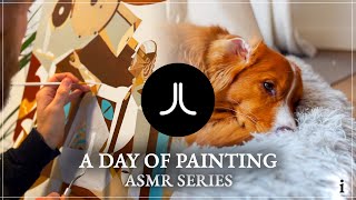 A Day of Painting 🎨 ASMR Series