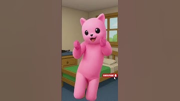Thumbnail of Pink Kitty Kat Dancing Kiki Kyon Papa Papa #cute #baby #kikikyonpapapapa