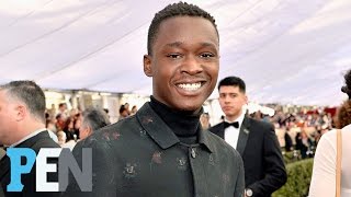 Moonlight: Ashton Sanders Talks Youthful Red Carpet Look At SAG Awards | PEN | People