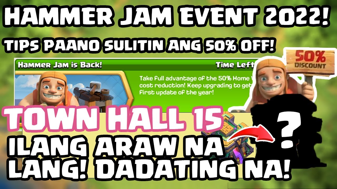 Hammer Jam 2022 Tips Paano Sulitin Ang 50 Discount Town Hall 15 Padating Na YouTube