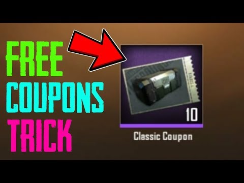 FREE CLASSIC & PREMIUM CREATE COUPONS FOR PUBG MOBILE!