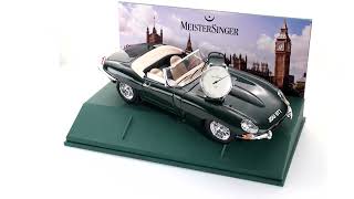 Homage to the 60s - MeisterSinger's Neo with E-Type Jaguar convertible model car screenshot 3