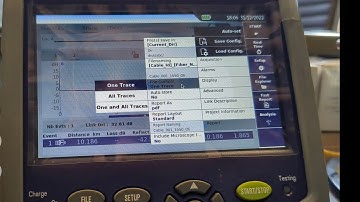 Viavi SmartOTDR Me File Kaise save Kare,  OTDR में फाइल कैसे सेव करें || How To Save File in OTDR ||