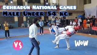 dehradun national final match ( under54 kg )  #taekwondo #shorts #viral #trending #short