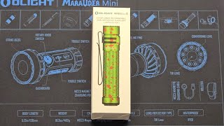 Olight Warrior Mini 3 Zombie Green Flashlight Unboxing - YouTube