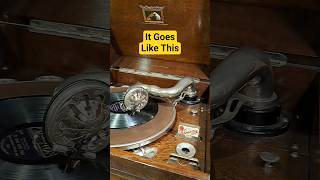 It Goes Like This humorous gramophone record
Label: Edison Bell Radio
Artist: Harry Hudsons Melody Men
Title: It Goes Like This (Novelty Fox Trot with Vocal Chorus)
Catalogue Number: 930
Recorded around 1930
Played on my HMV 130 It Goes Like This humorous gramophone record
