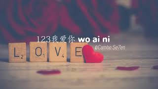 123 Wo Ai Ni I Love You (Boy Version)