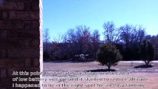 Hexacopter build: First flight default settings.