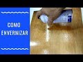 Como envernizar com spray corretamente - Acabamentos para Madeiras