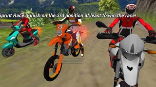 Offroad bike racing - Gameplay Android game - realistic bike racing game - bike racing stunt #bike screenshot 5