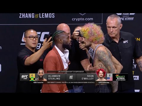 UFC 292 Битвы взглядов после пресс-конференции