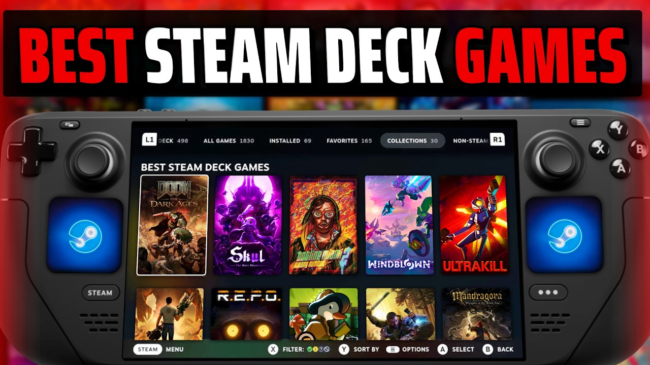 15 MUST PLAY Steam Deck Games Best Picks For December 2025 YouTube 