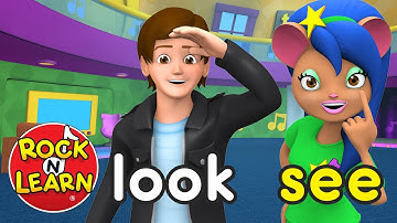 Sight Words Level 1 - Preschool & Kindergarten Reading | Rock 