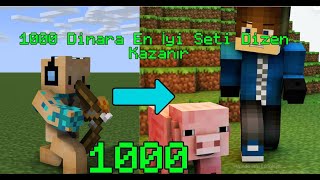 1000 DİNARA EN İYİ SETİ DİZEN KAZANIR-Craftrise Survival Ametist