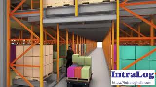 3D Pallet Shuttles For Case Picking On AMR
