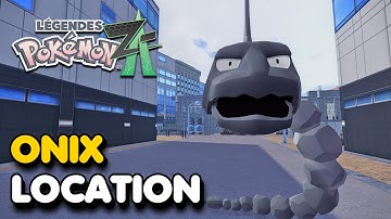 Pokemon Legends Z-A - Onix Location
