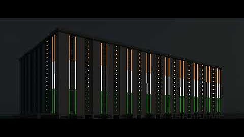 Dynamic Media Facade Lighting